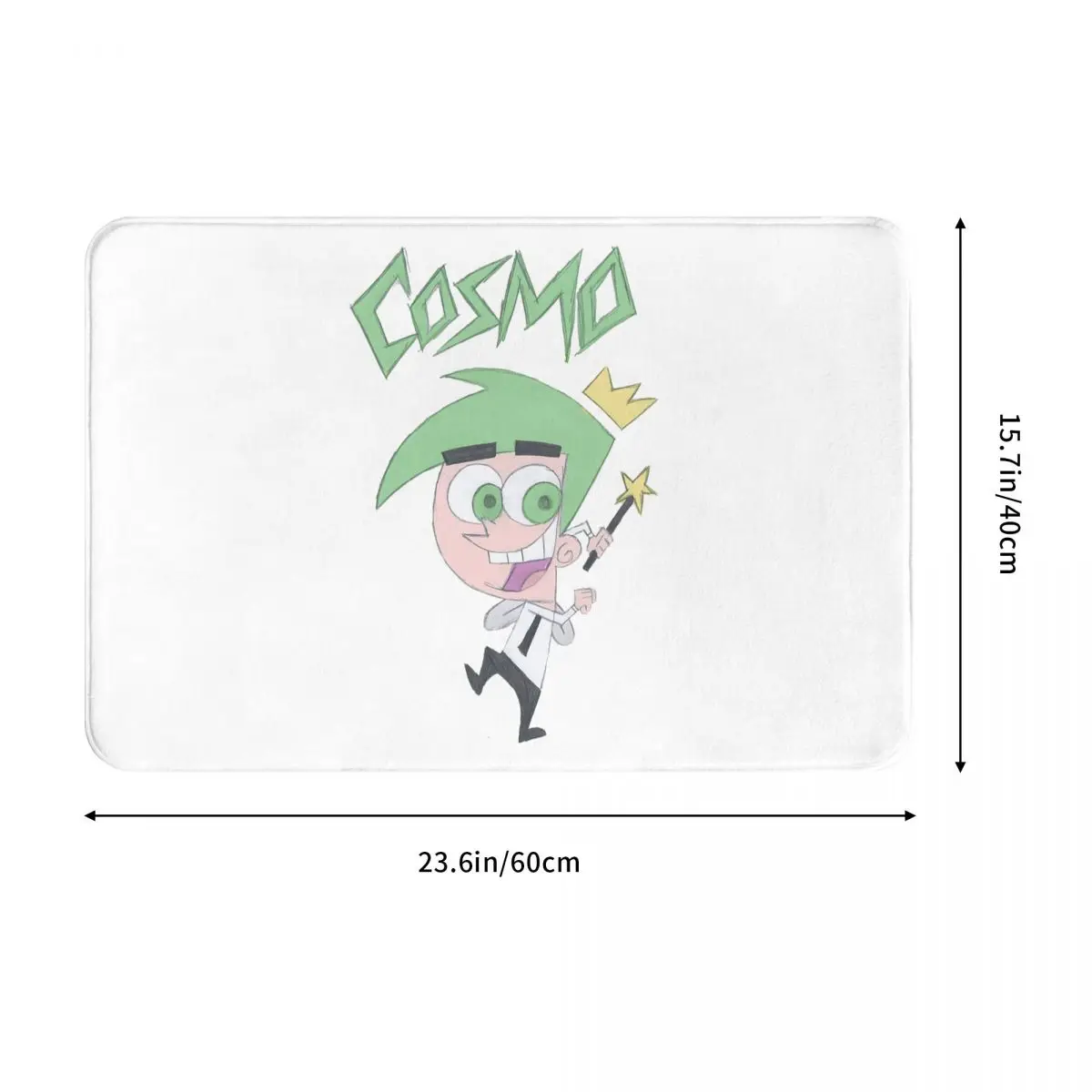 Fairly Oddparents Cosmo Doormat Absorbent Mat Carpet Rug Kitchen Entrance Home Floor Mat for Balcony Footpad Mats