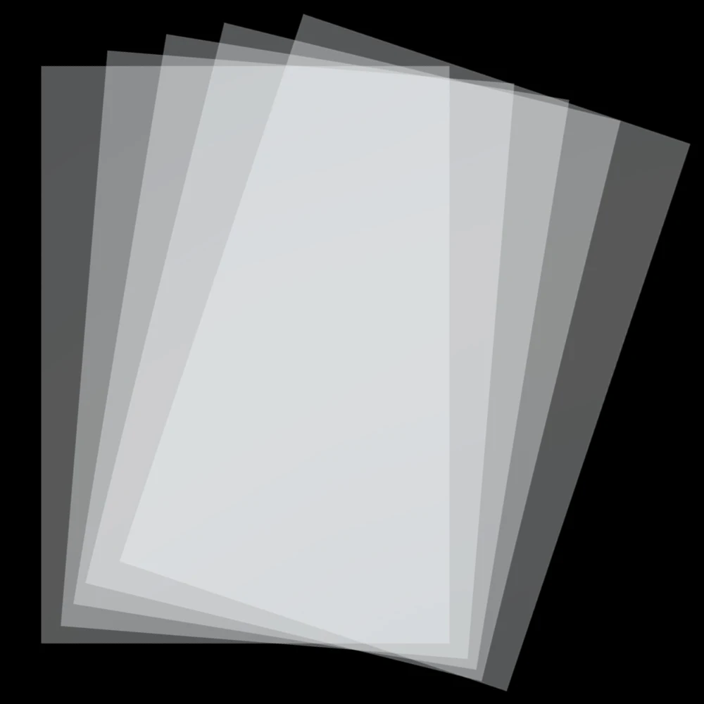 50 100PCS A4 DTF PET Film thickness 75u For DTF Ink Printing For DTF Printer DX5 DX6 DX7 L800 L1800 DTF Transfer Printing