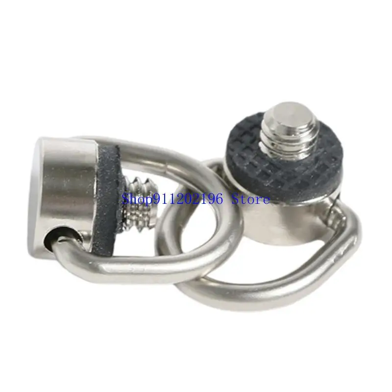 

P82A Винты с D-образными кольцами из нержавеющей стали 1/4 дюйма 20 для штативов цифровых фотоаппаратов и быстросъемной пластины