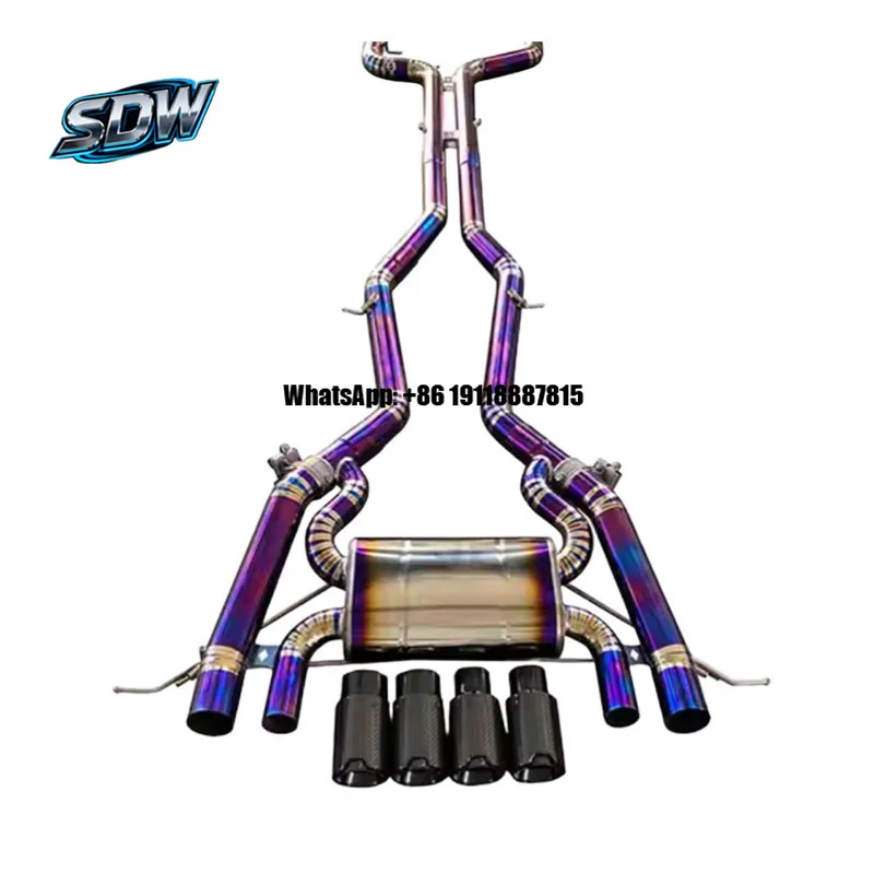 

Sport Sound Titanium Catback Exhaust Pipe system for BMW M2 M3 M4 M340i M440i M850i M8 Stainless Steel Performance System