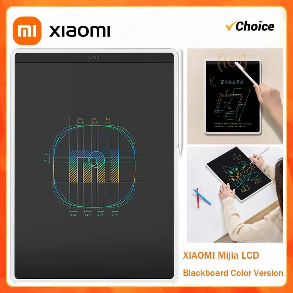 Xiaomi Mijia LCD blackboard colorful children's student handwriting board color graffiti writing and drawing board 10 inches
