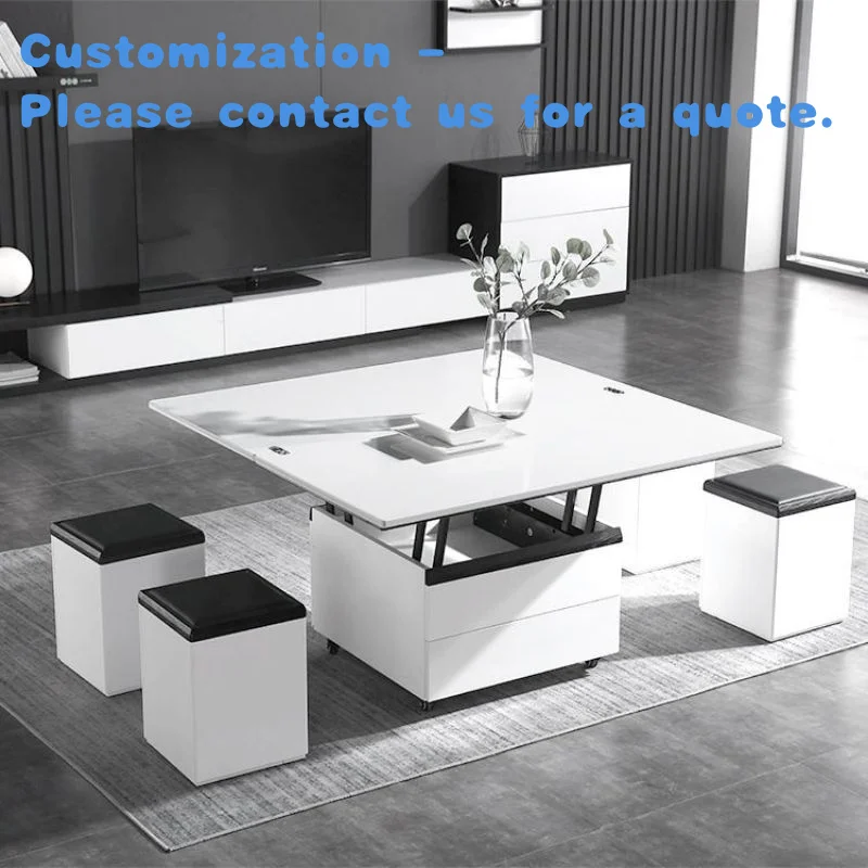 

custom.Multifunction Folding Height Adjustable Coffee Table in Living Room