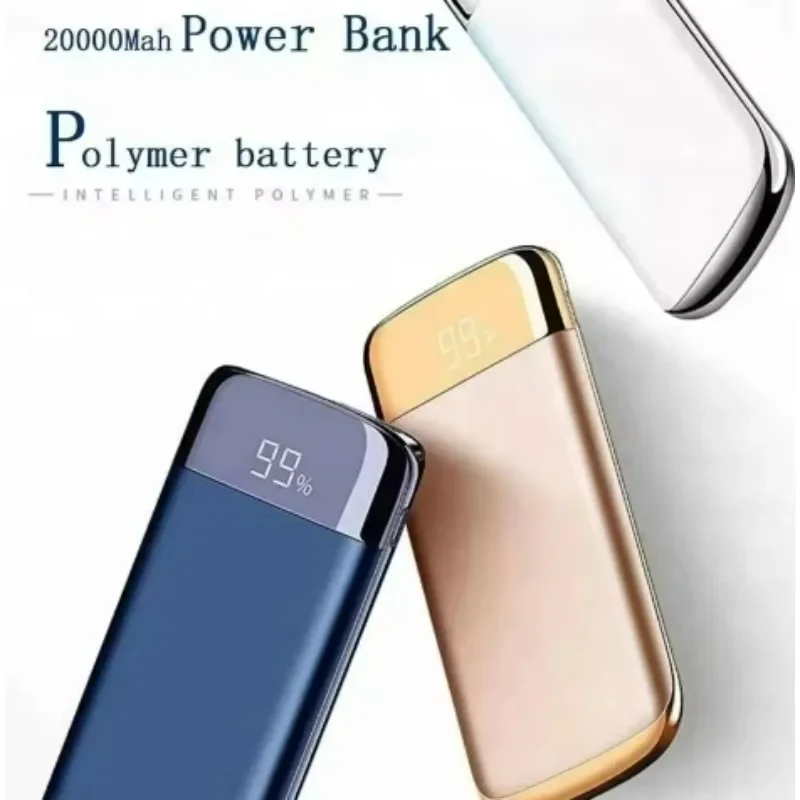 Ultra Slim 10000mAh 20W Power Bank Super Fast Charging Battery High Capacity Digital Display Power Bank for Iphone Android