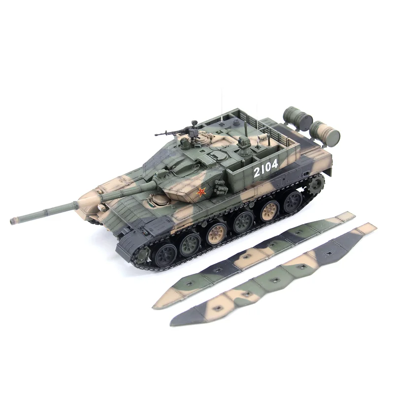 

UNISTAR 1:72 Scale Plastic ZTZ-99A Main Battle Tank Model Militarized Combat Track Type Classics Adult Gifts Static Display