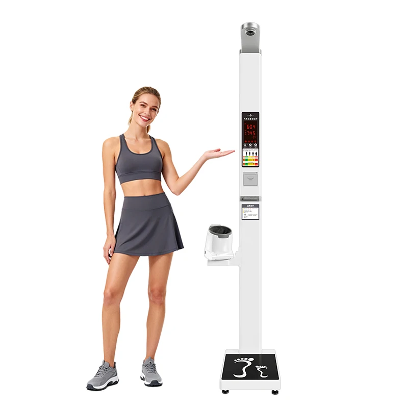

Vending Body Scale BMI Machine Height Weight BP Balance Wireless Weight Machine with Blood Pressure Measurement for Hospital