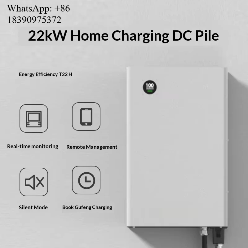 Wattsaving New Energy Electric Vehicle Charging Pile T22/HT22 Model GBT 18487.1-2015 Interface 22kW DC Fast Charge Suitable for
