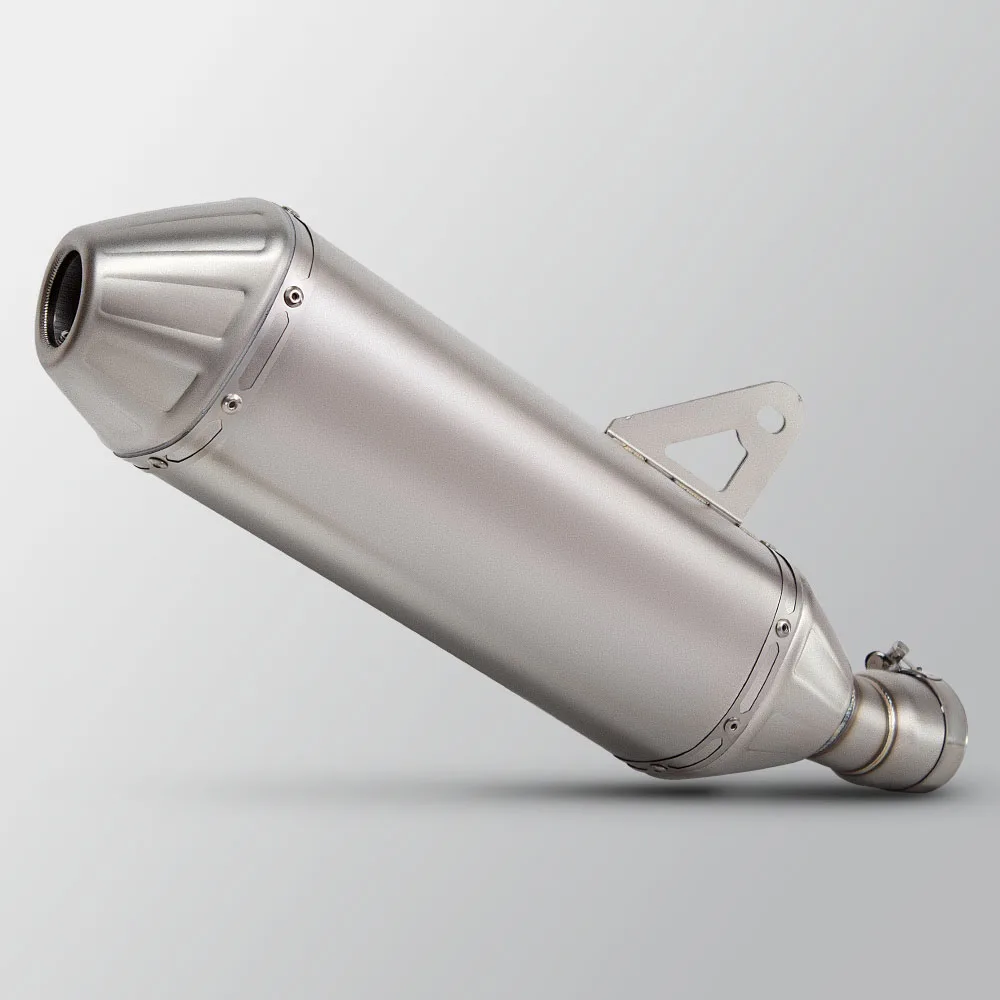 

800X Motorbike Exhaust Muffler For Kove 800X 800 X Pro Rally GT Touring Motorcycle Escape Stainless Slip on Line 60mm Tail Tube