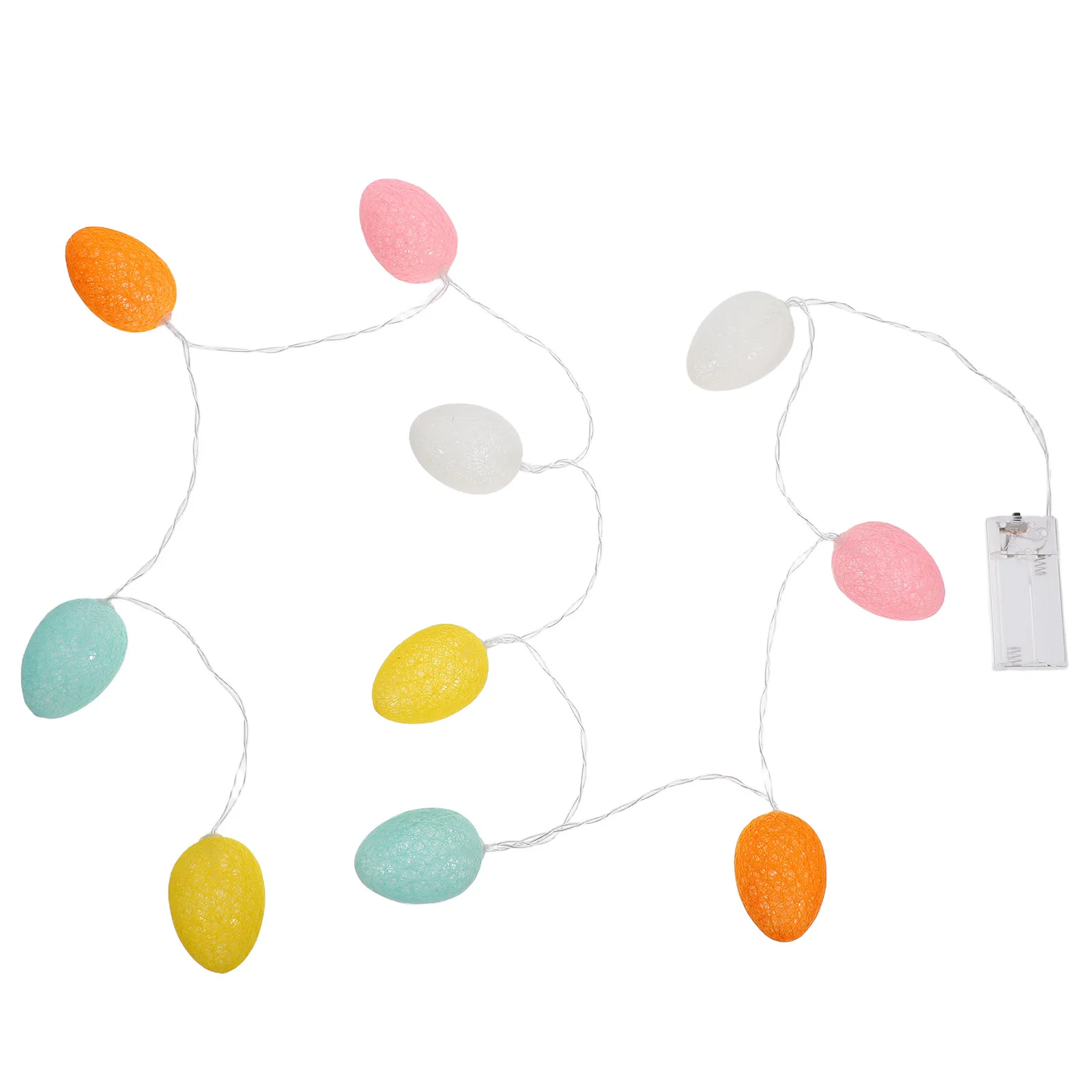 تعمل سلسلة بيضة عيد الفصح الخفيفة LED أضواء الحفلات الزخرفية جو احتفالي للاحتفال الداخلي في الهواء الطلق #3