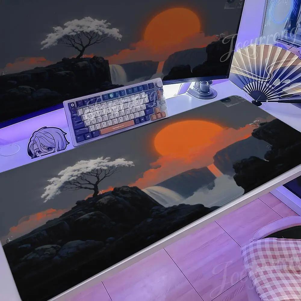 

Mystical Landscape Mouse Pad Hot Anime 1000x500 Taro Sakamoto Days XXL Large Gaming Non-slip Office Keyboard Mats Desk Mat