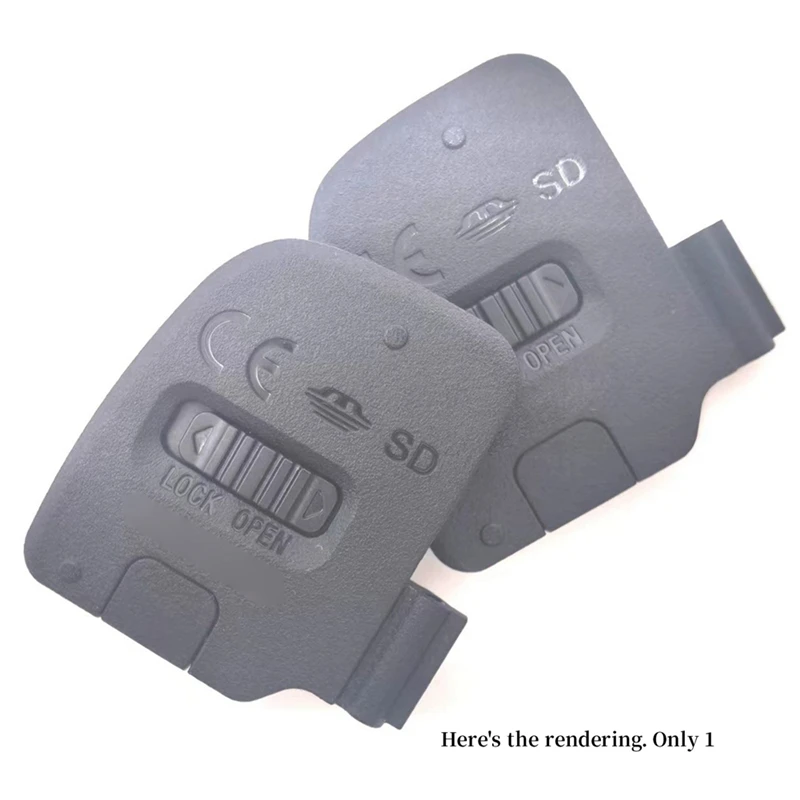 1 قطعة غطاء البطارية الجديد غطاء الباب غطاء حالة الكاميرا البلاستيك الأسود لسوني A6100 A6300 A6400