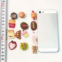 Miniature Food Toys Mixed Resin Food Dolls Kitchen Pretend Toys Suitable for Dollhouse Kitchen Toys Resin Miniature Food 4