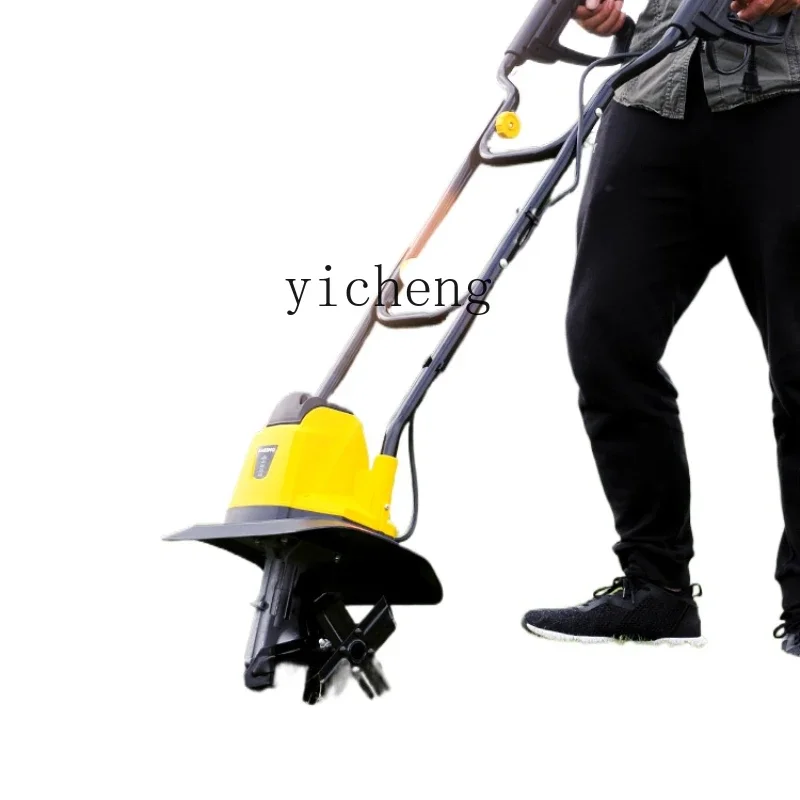 

ZK электрическая машина для рыхления почвы, микро-столовая машина, перевод, небольшая бытовая сельскохозяйственная оранка, мотыга, роторная обработка, прополка