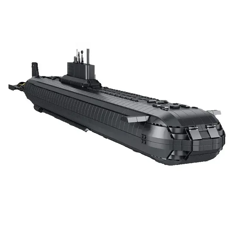 Klemmbausteine Militärisches Technik-Modell 941 Atom-U-Boot Baukasten Marine Schlachtschiff Kriegsschiff Bausteine Set Jungen Spielzeug Erwachsene Kinder Geschenk 4474 Teile