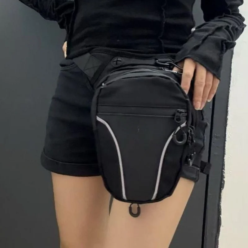 

New Reflective Tactical Leg Crossbody Bag Outdoor Sports Storage Pouch Motorcycle Riders
