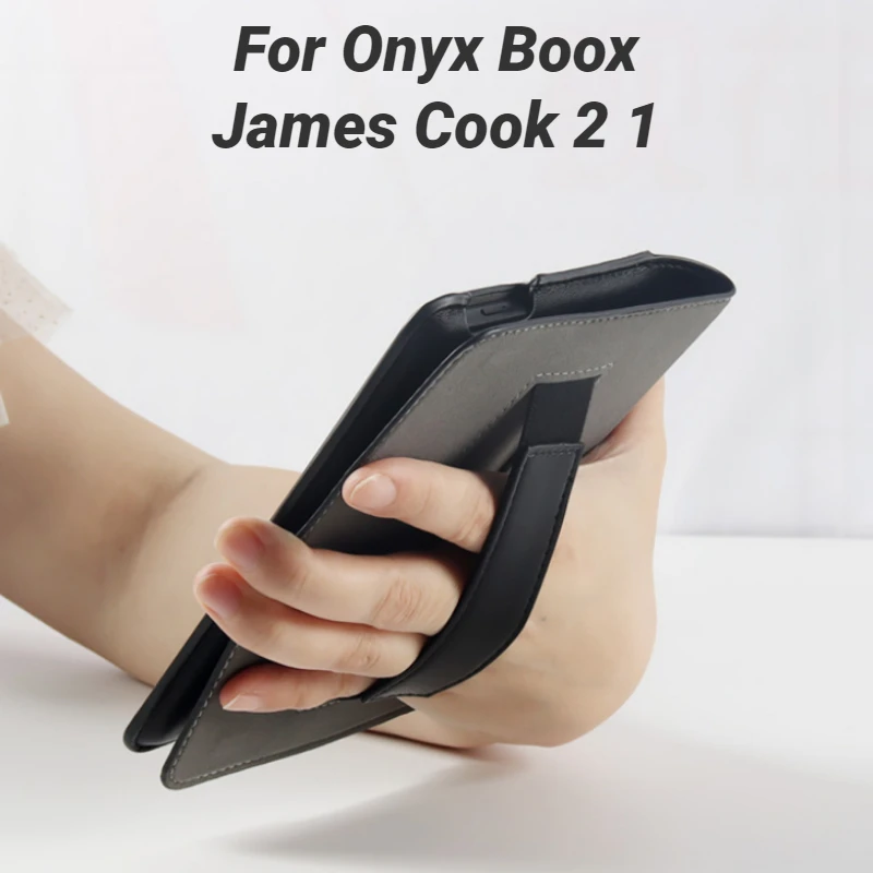 Folio PU Leather Book Cover for Onyx Boox James Cook 2 1 Case 6