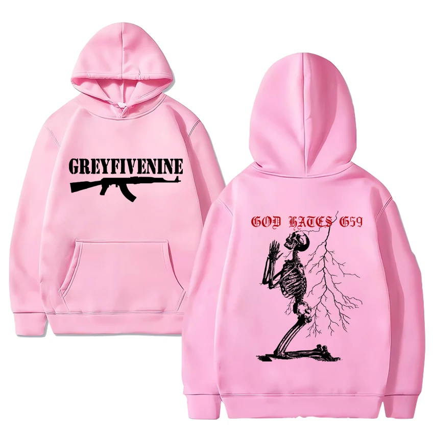 SuicideBoys-Unisex Hoodie gótico crânio impressão, Streetwear extragrandes, velo tops, manga comprida, Hip Hop, novo álbum, venda quente