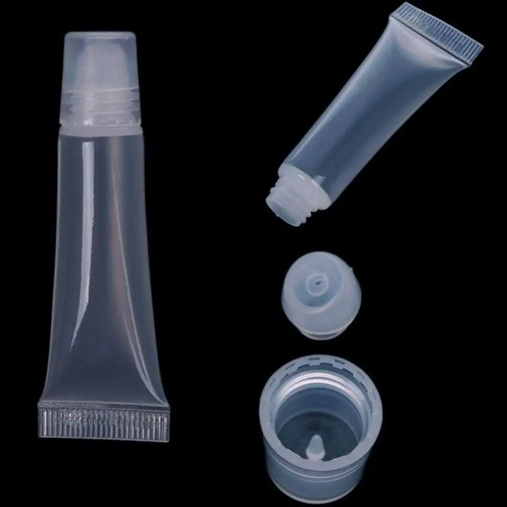 New Travel Bag Sunscreen Cream Cosmetic Containers Dispensing Lotion Bottle Lip Gloss Balm Clear