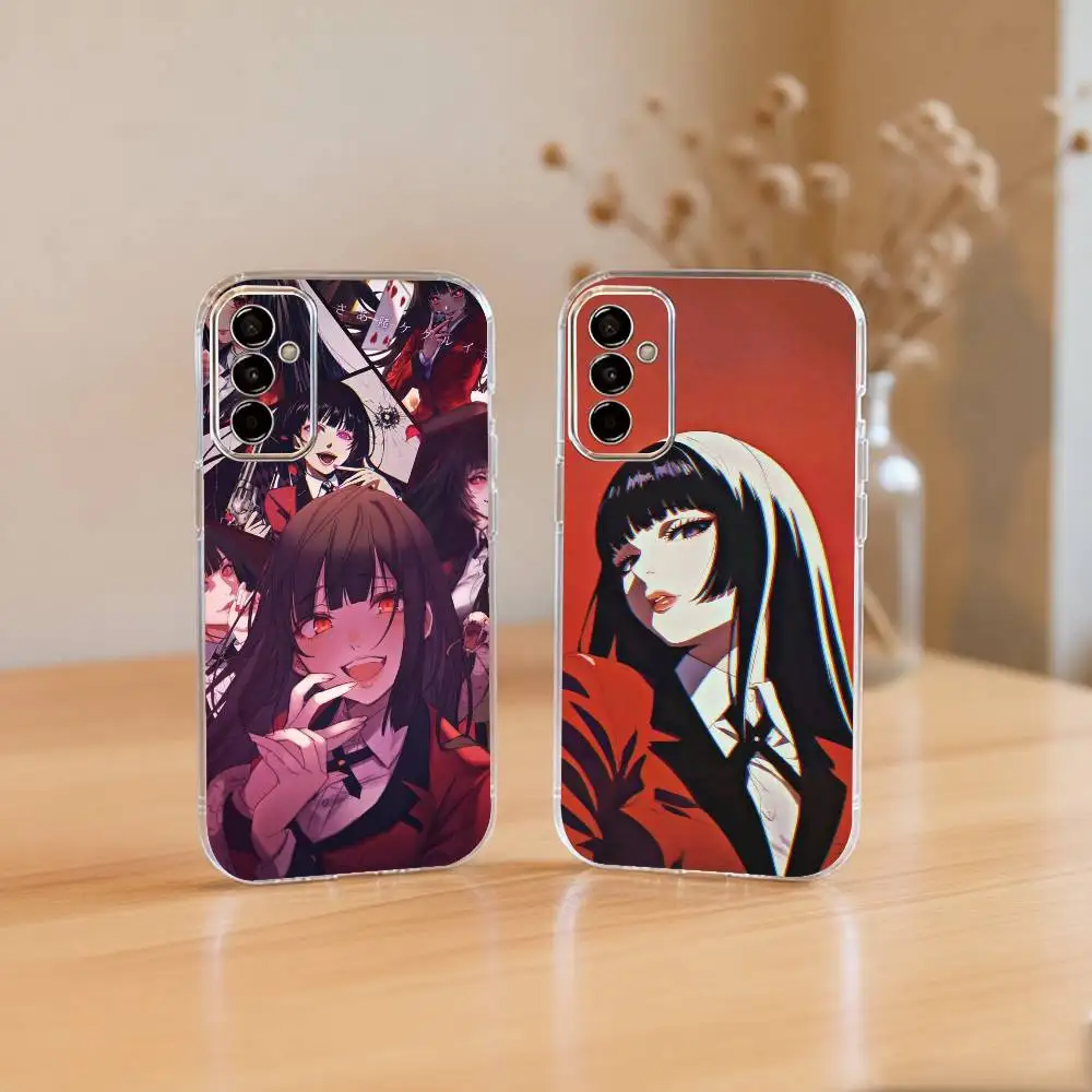 

Kakegurui Yumeko Jabami Phone Case For SamsungA10,12,20,21S,30,31,40,50,51,52,70,71 Transparent Cover