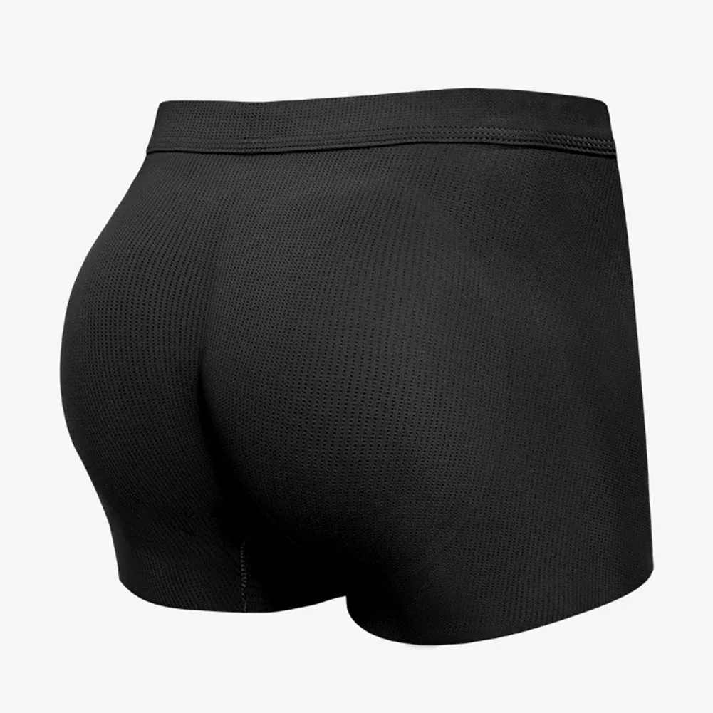 Bragas sexis para hombre, bragas potenciadoras de glúteos y cadera, ropa interior acolchada con bolsa para bulto, bragas elásticas para hombre, ropa