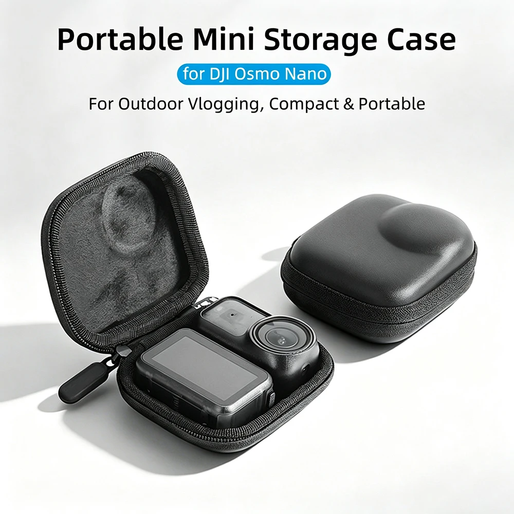 Hard Shell Storage Bag for DJI Osmo Nano Camera Mini Portable Protective Case Waterproof Shockproof Carry Box Camera Accessories