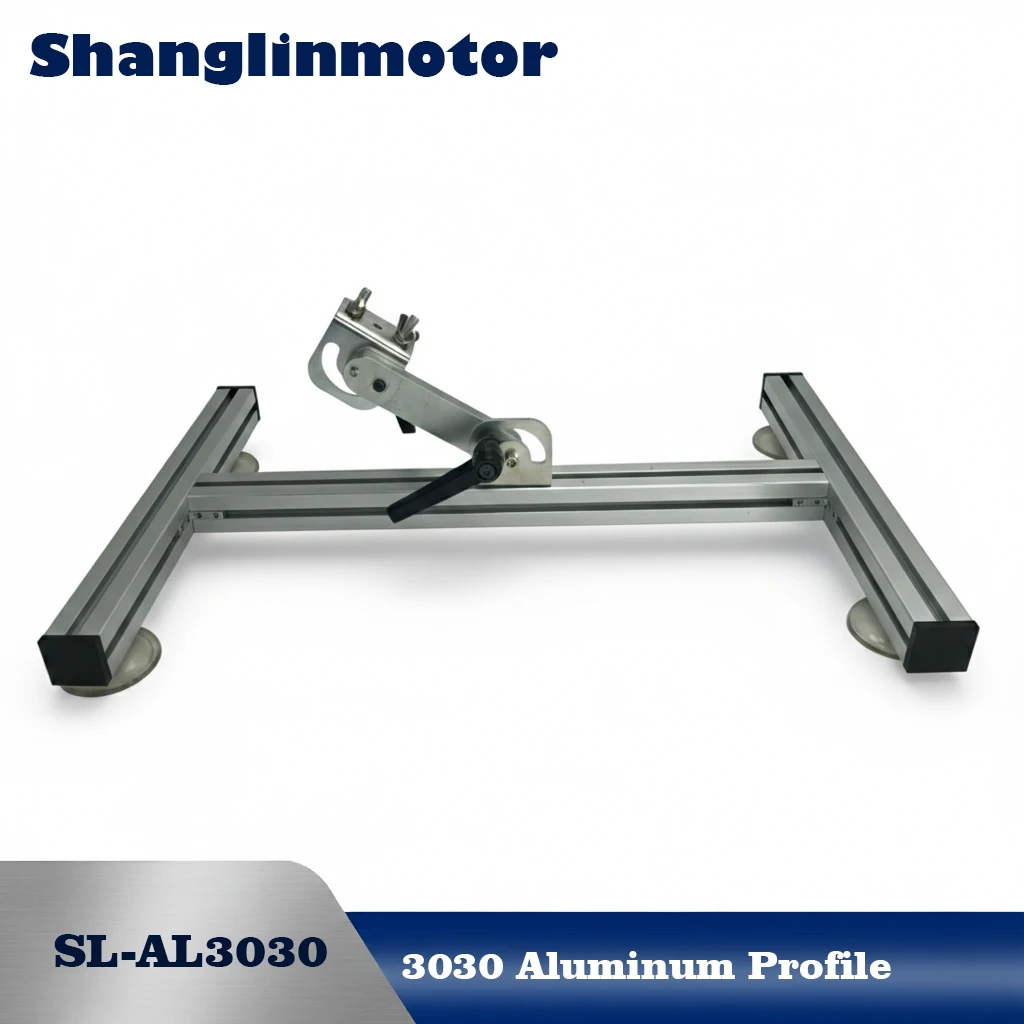 Multi-Functional DIY Linear Actuator Support Stand 3030 Aluminum Alloy Height & Pitch Angle Adjustable Bracket wit 4 Suction Cup