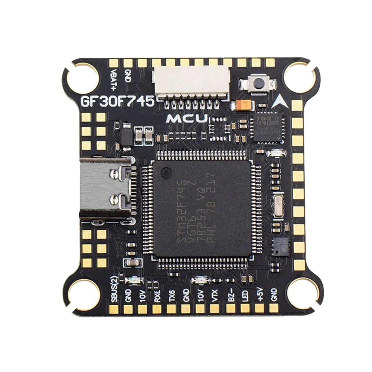 

F745 Flight Controller GF30F745-ICM FPV FC with Dual BEC, Onboard Barometer, and OSD for RC FPV Drones -Y18A