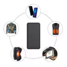 20000Mah Power Bank Pack Fast Charger 2 USB External Battery For Mobile Phone UK