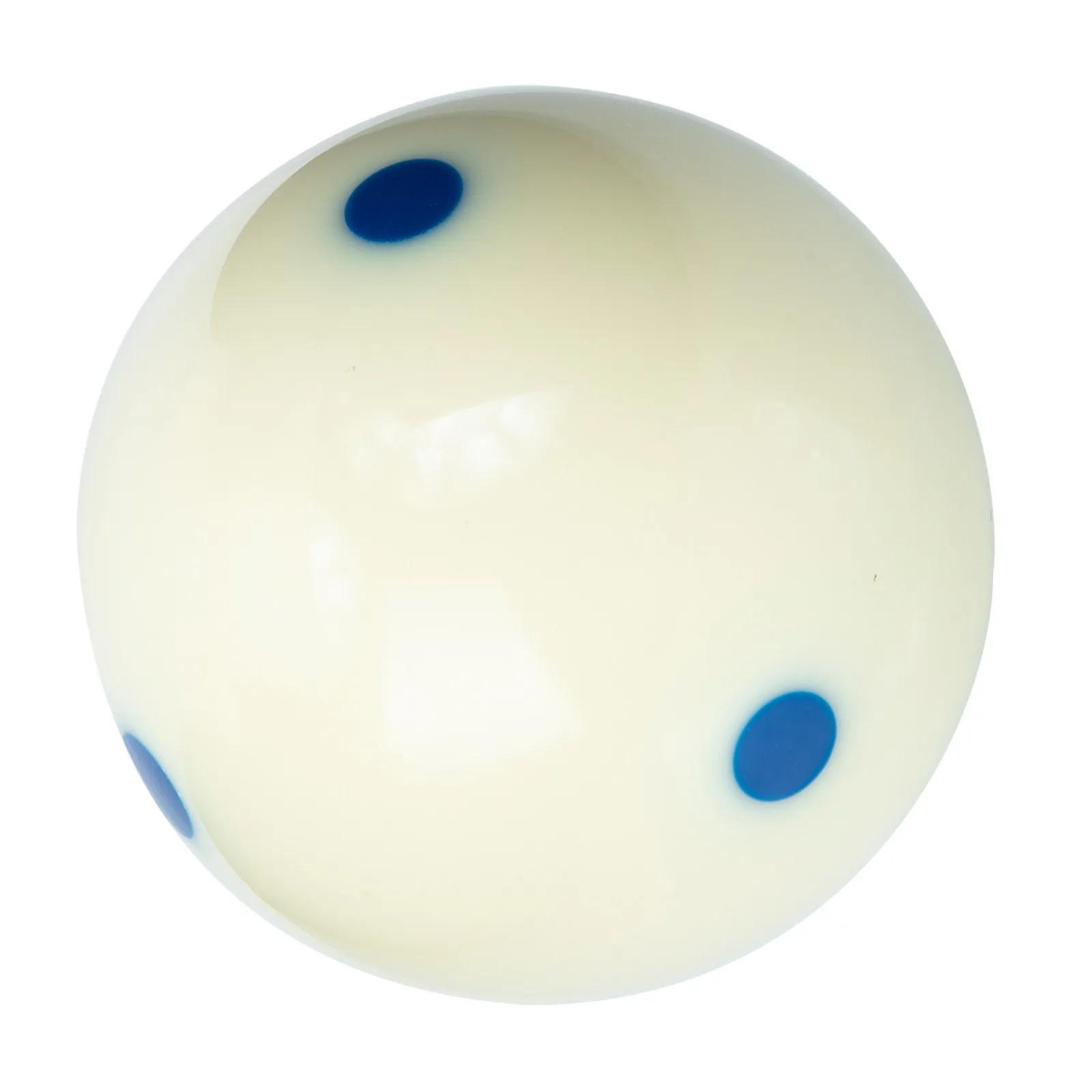 

Premium Resin Billiard Cue Ball Training White Ball Perfect Roundness Balance Durability for Players All Levels Pool Table