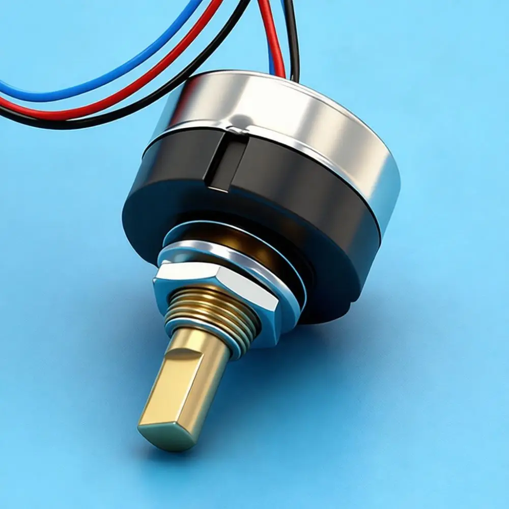 TOPVR MA24 Industrial Hall Angle Sensor Magnetic Non Contact Displacement Encoder High Stability Precision Position Tool