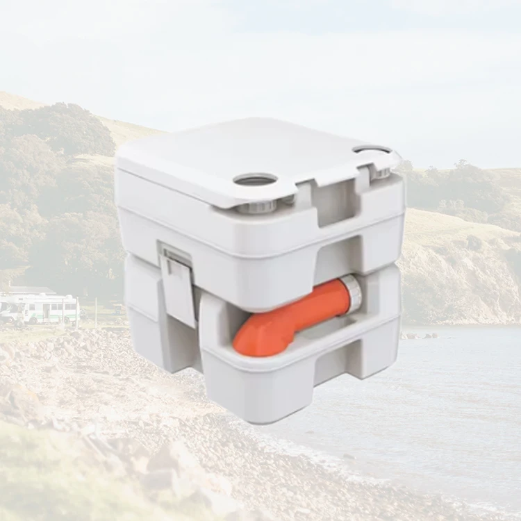

RV Toilet Factory Direct Sale Portable Toilet Manually Operated White Color For Choose