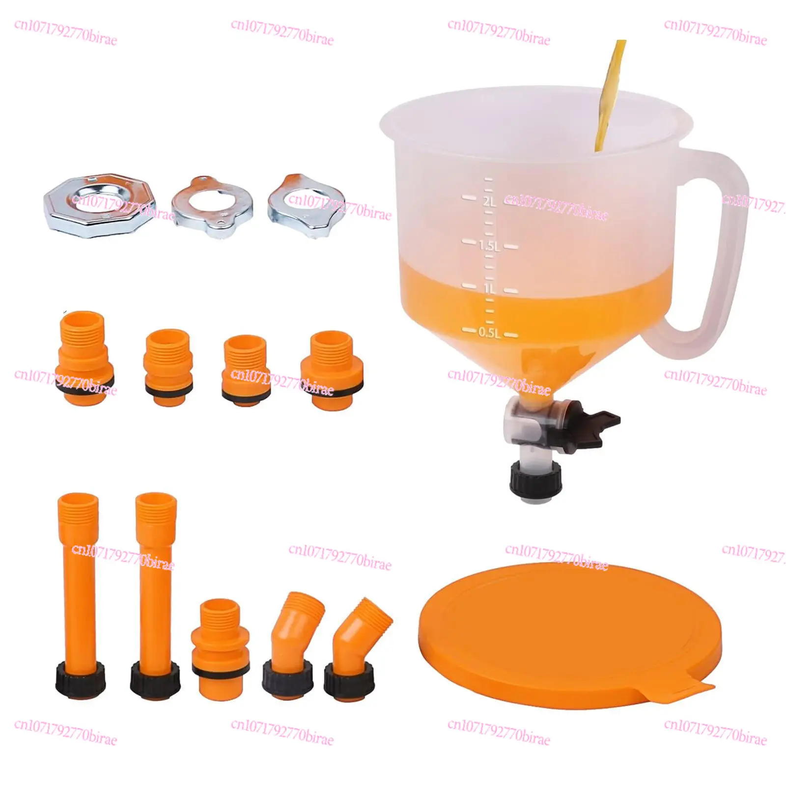 

No-Spill Coolant Funnel Kit with Valve Coolant Refill Funnel