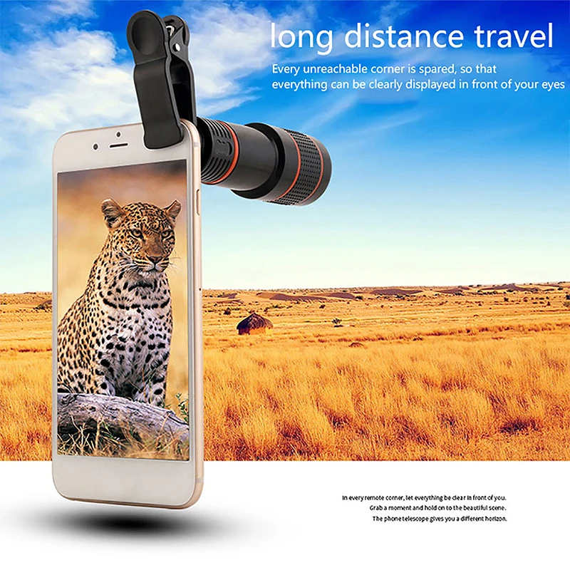 

Phone Telescope Telephoto Lens Zoom Lens Monocular Mobile Phone Camera Lens For Smartphones Lente Para Celular