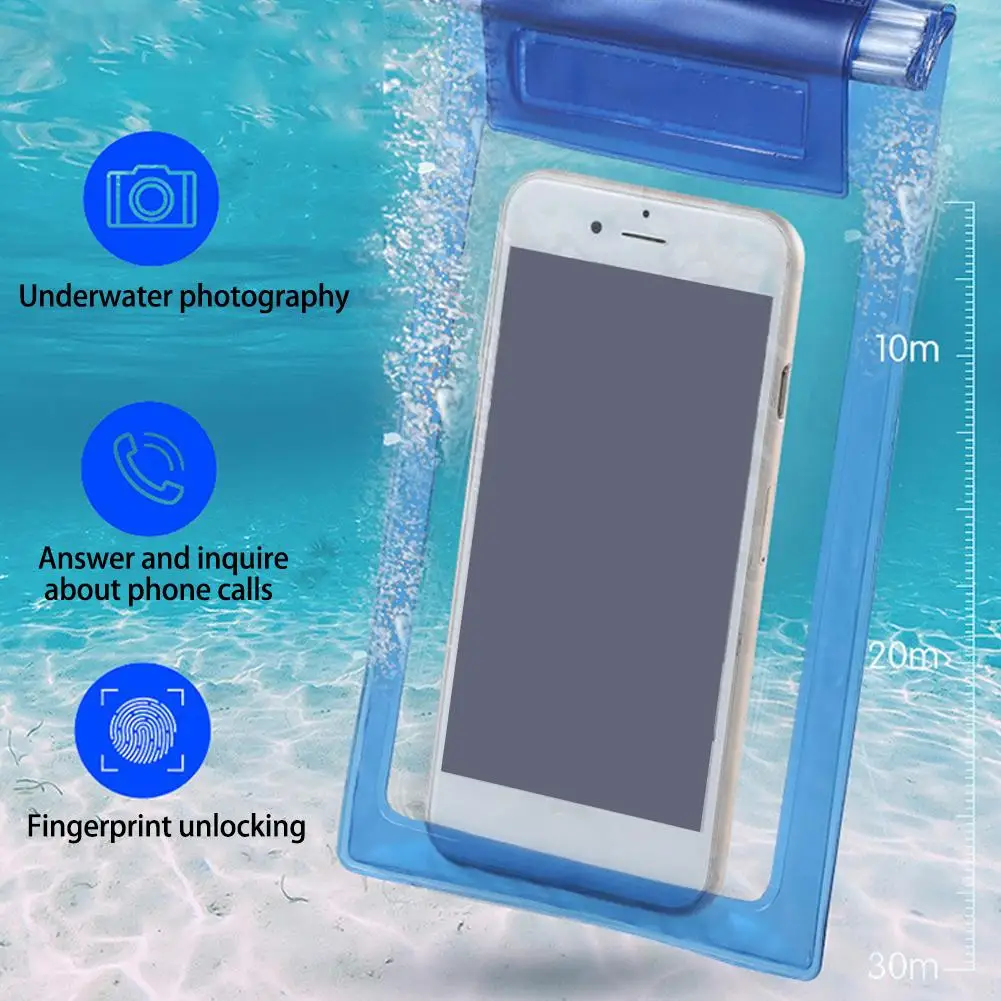 Waterproof Phone Case With Strap Drift Diving Swimming Waterproof Bag For Phone Cover Pouch Bag Case Underwater Dry Bag Case