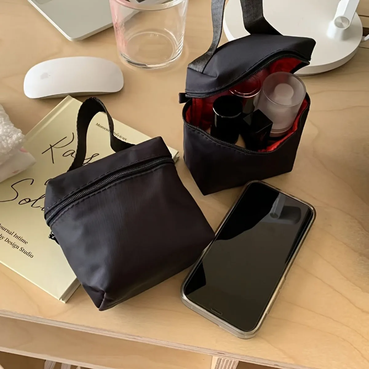 Popular High-End Portable Waterproof Makeup Case, Lipstick Storage Case, Headphones, Small Case, mini Tampon Case