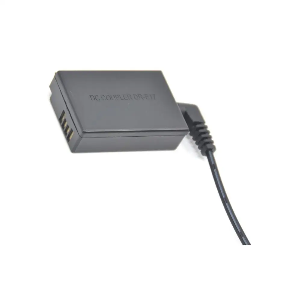 LP-E17 Dummy Battery DR-E17 DC Coupler+Diy CA-PS700 DC Cable For CA-PS700 Canon M3 M5 M6 EOS-M3 EOS-M5 EOS-M6 Mark II Cameras