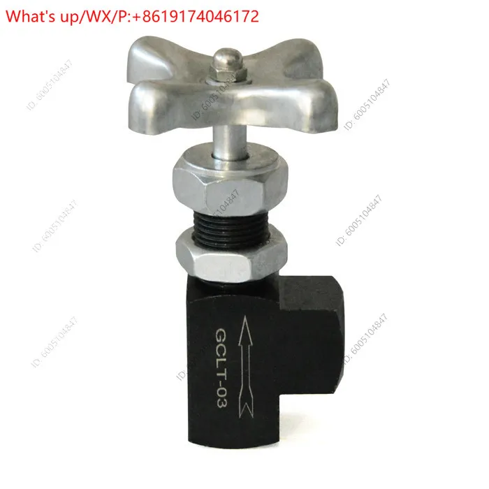 3PCS Hydraulic pressure gauge switch valve, no pressure specification GCLT-02-90 Platform accessories GCLT-02-180 Embossed