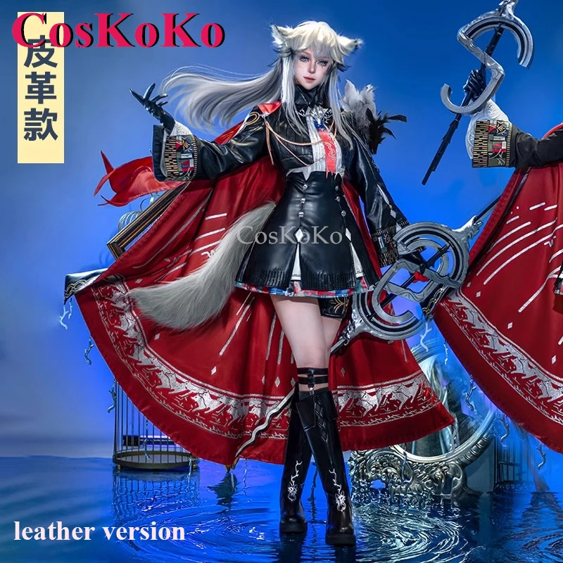 CosKoKo Lappland The Decadenza Cosplay Game Arknights Costume Nifty Lovely Battle Uniform Halloween Party Role Play Clothing New