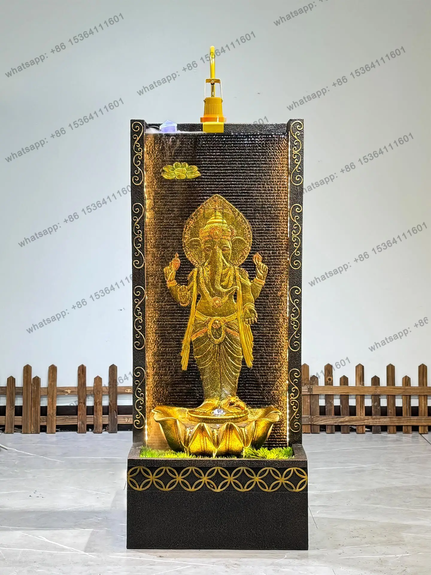 

South East Asia Elephant God Worship Water Ornament Buddhist Hall Floor Entrance Lucky Feng Shui Ornament