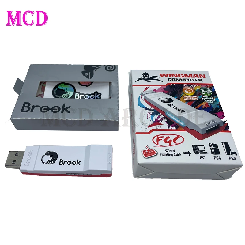 Brook Wingman FGC Adapter Converter Built for PS5 Fighting Games
