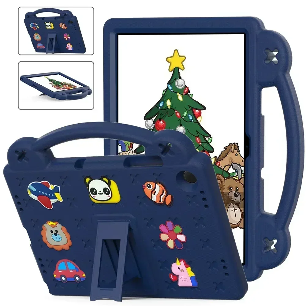 Tablet Case for Samsung Galaxy Tab A9 Plus 2023 11 Inch EVA Shockproof Kids for Tab A9 Plus  SM-X210 X216 X218 with Straps Case