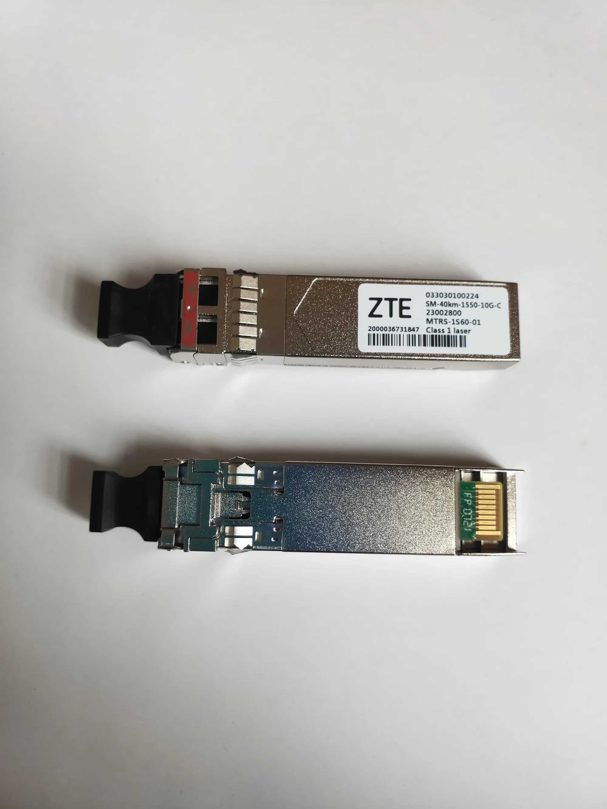 1PCS ZTE 10G 40KM SFP Fiber optical module 033030100224 23002800 SM-40KM-1550-10G-C MTRS-1S60-01 40KM SFP fiber transceiver