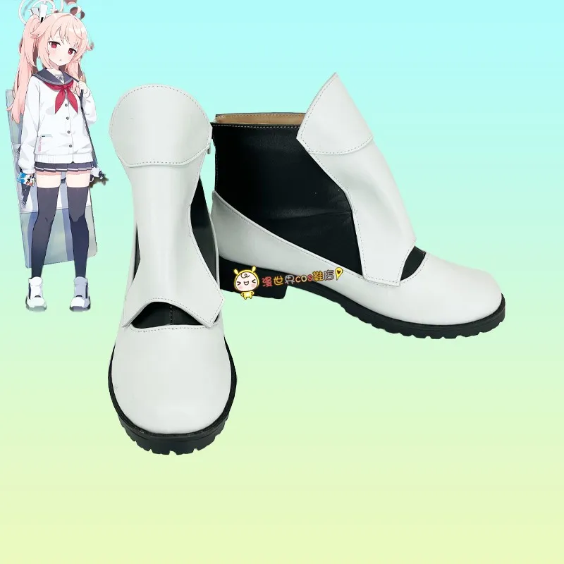 

Anime Game Blue Archive Yutori Natsu Cosplay Party Shoes Short Boots