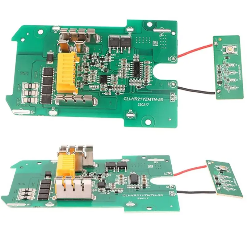 a99e-21v-クワッド-mosfet-led-ボードは、リチウム電池および電動工具用のオリジナルの-kida-5-セル保護ボードを交換します。