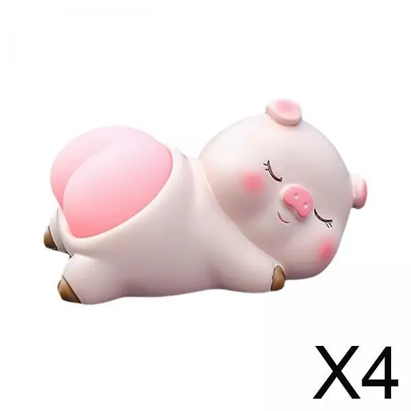 

Car Dashboard Ornament Small Animal Resin Figure Funny Car Toy Tabletop Decoration for Room