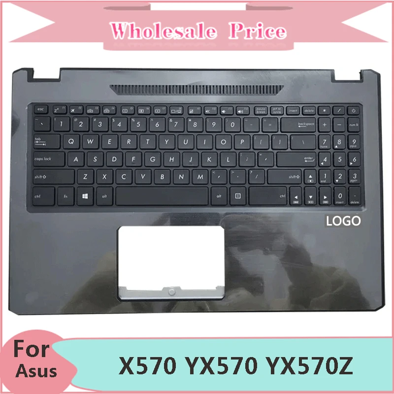 

New Original For Asus X570 YX570 YX570Z YX570ZD X570UD Laptop Palmrest Case Keyboard US English Version Upper Cover