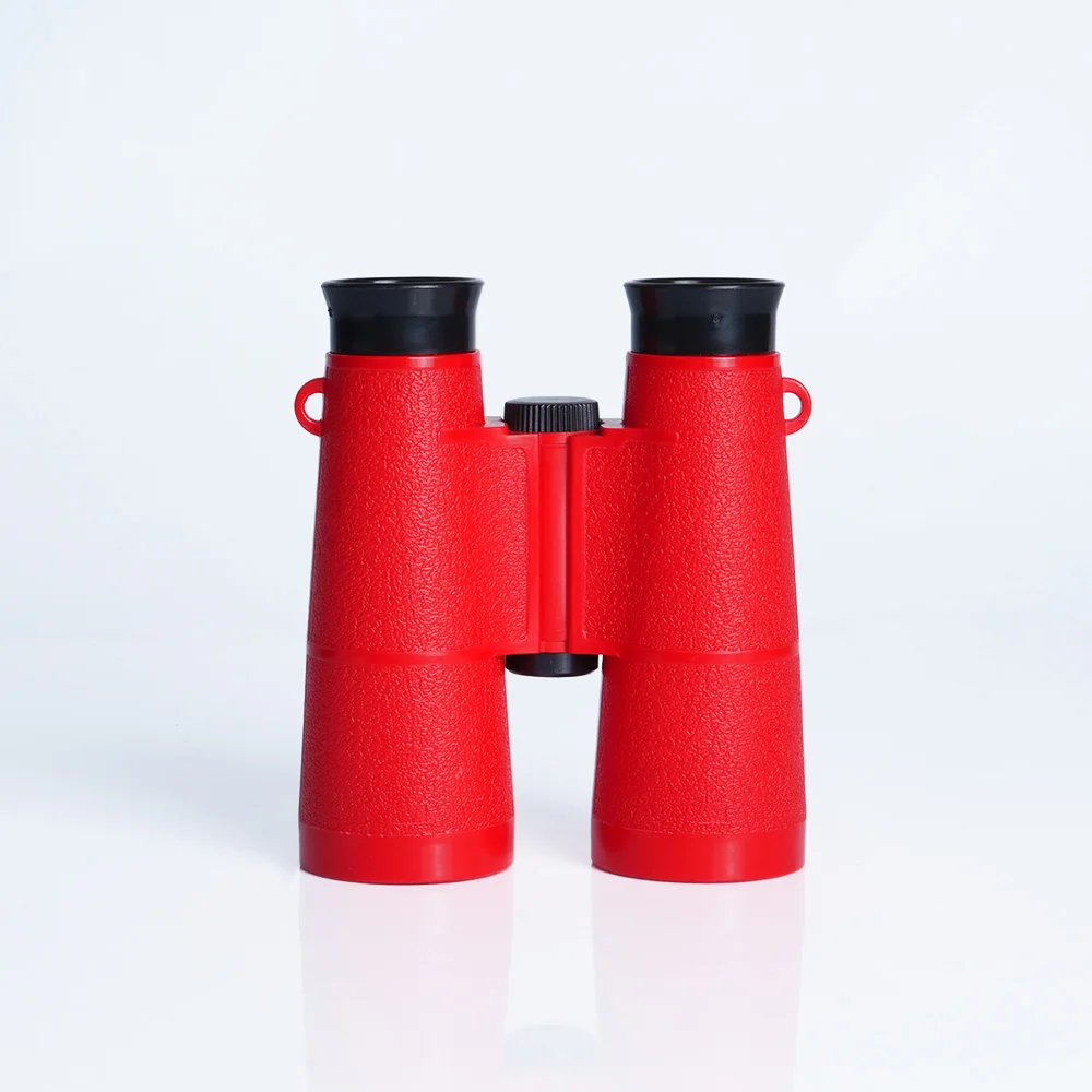 Binoculars for Kids,Children's Telescope,Educational Boy Girl Red Telescope for Outdoor Exploration Handheld,Science Toy for Boy