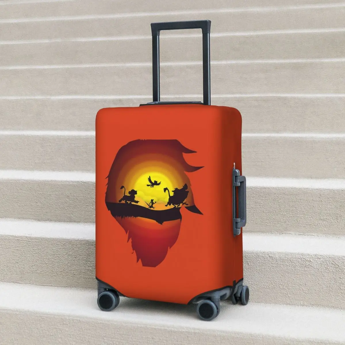 

Защитный чехол для чемодана Hakuna Matata, эластичные защитные чехлы для дорожного багажа на 18-32 дюймов