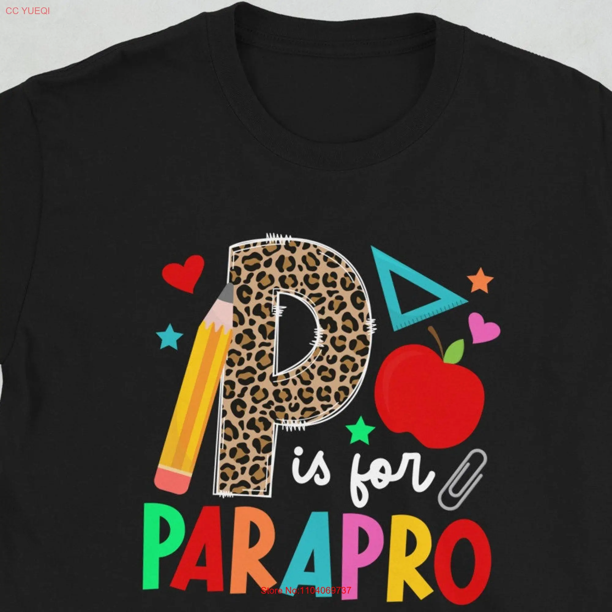 Best Paraprofessional Appreciation Parapro Para T Shirt long or short sleeves