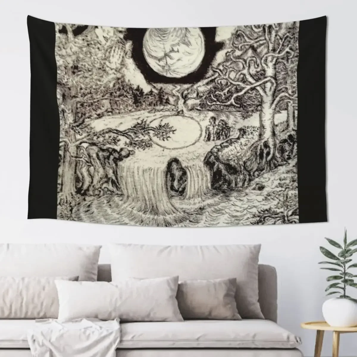 

Surreal Landscape Tapestry Decoration Wall Wall Hangings Decoration Room Decor Aesthetic Room Ornaments Tapestry