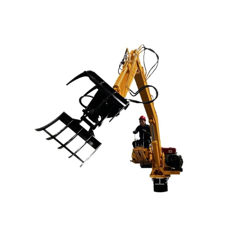 

Hydraulic rotating boom, indoor boat farming